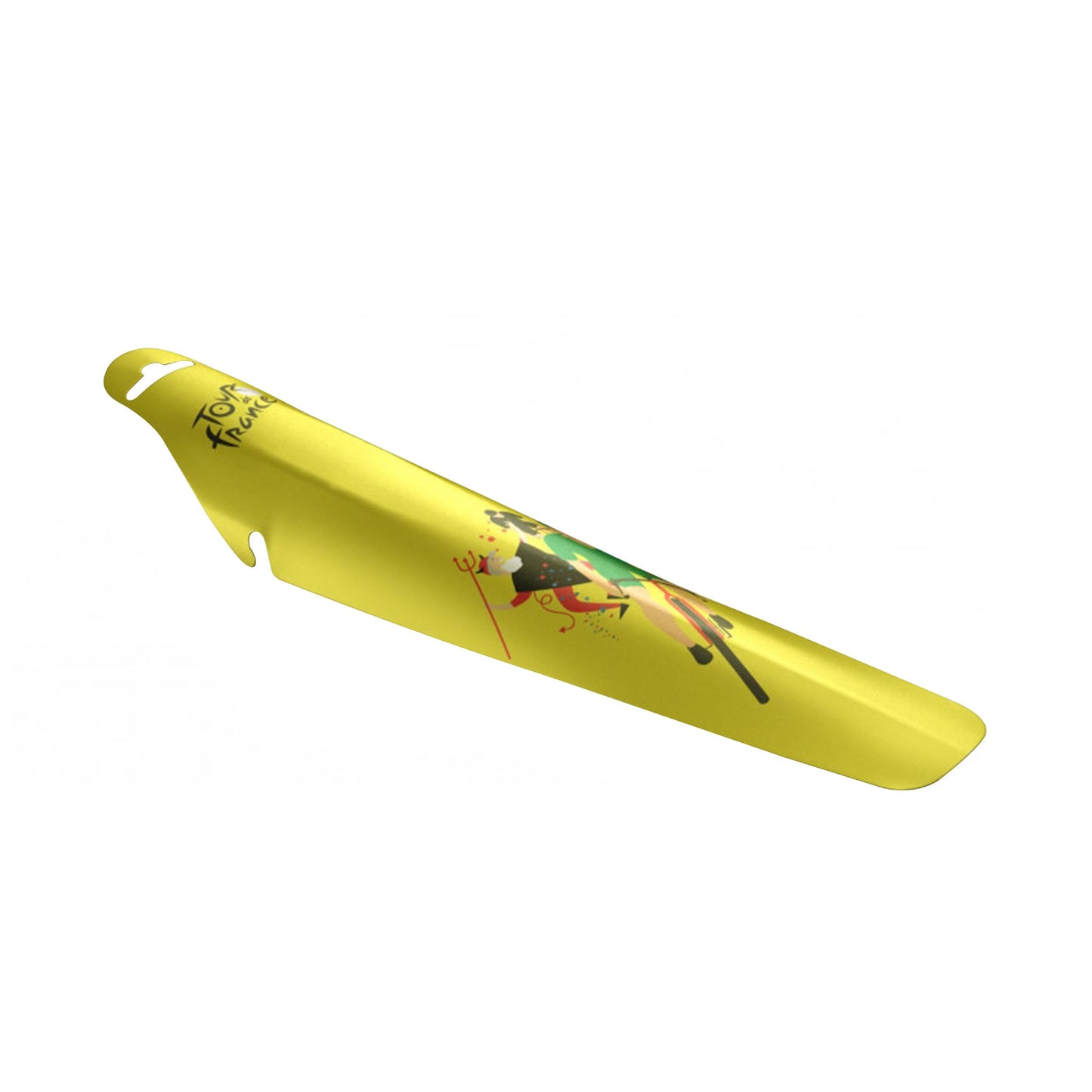 Garde-boue arrière Velox jaune TDF Au tour de la fête (unité)