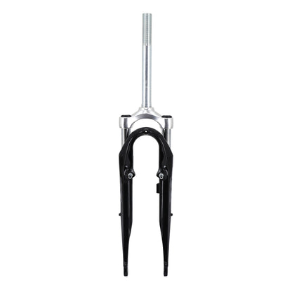 Fourche VTC 28 " Zoom alu ressort noir deb. 45mm pivot (240-75) fileté 1"-22.2