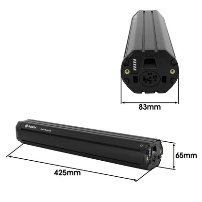 Batterie Bosch cadre 625Wh PowerTube 625 horizontal L411
