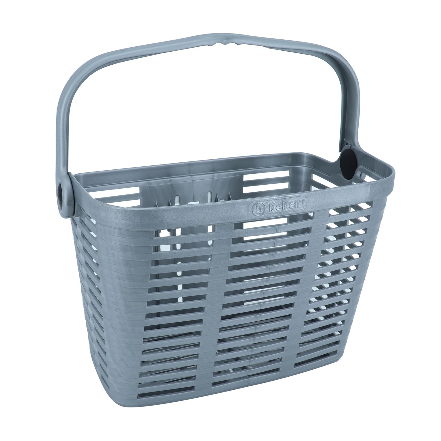 Bellelli Grey Plastic Front Basket for E-bike