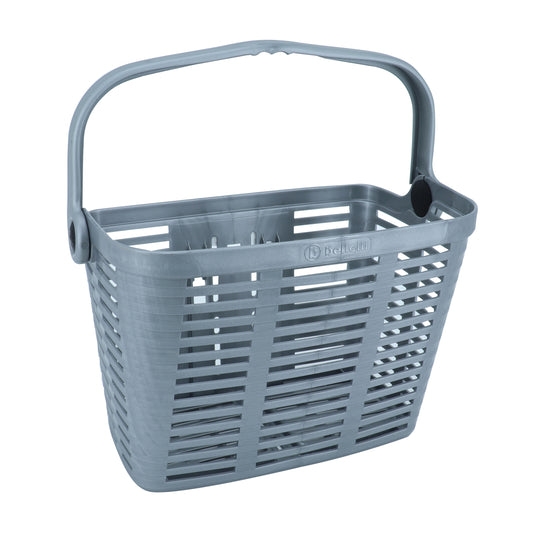 Bellelli Grey Plastic Front Basket for E-bike