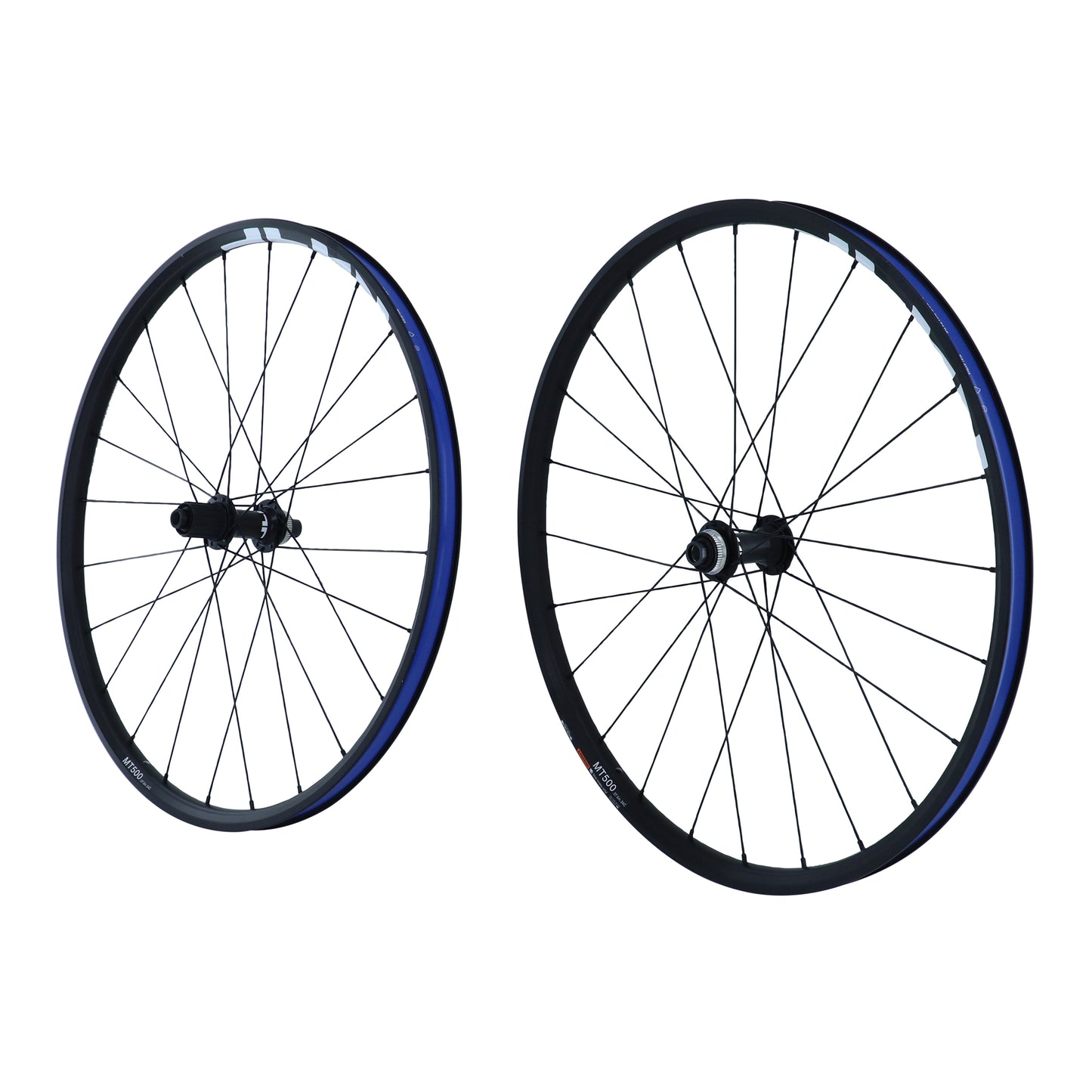 Roues VTT disque 29" Shimano MT500 Boost centerlock avant+arrière 10-11V