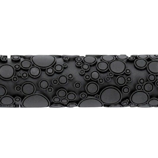 Poignées VTT Bike Ribbon Bubble noir 22mm gel double serrage