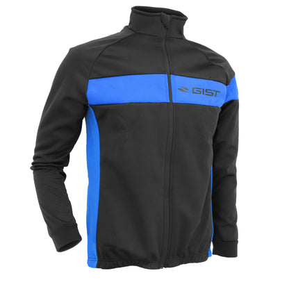 Gist Inside black/blue winter cycling jacket