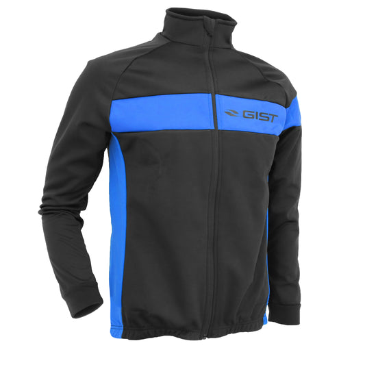 Gist Inside black/blue winter cycling jacket