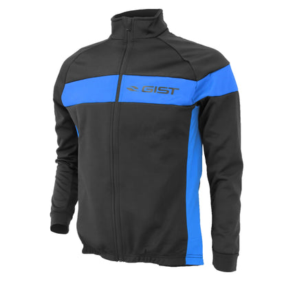 Gist Inside black/blue winter cycling jacket