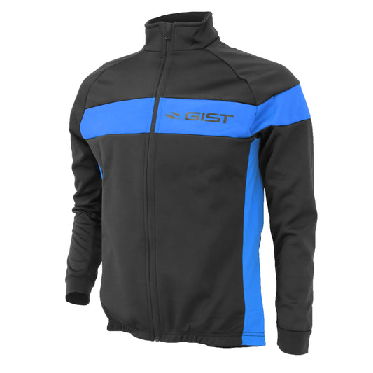 Gist Inside black/blue winter cycling jacket