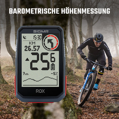 Compteur Sigma rox4.0 Gps blanc altimètre