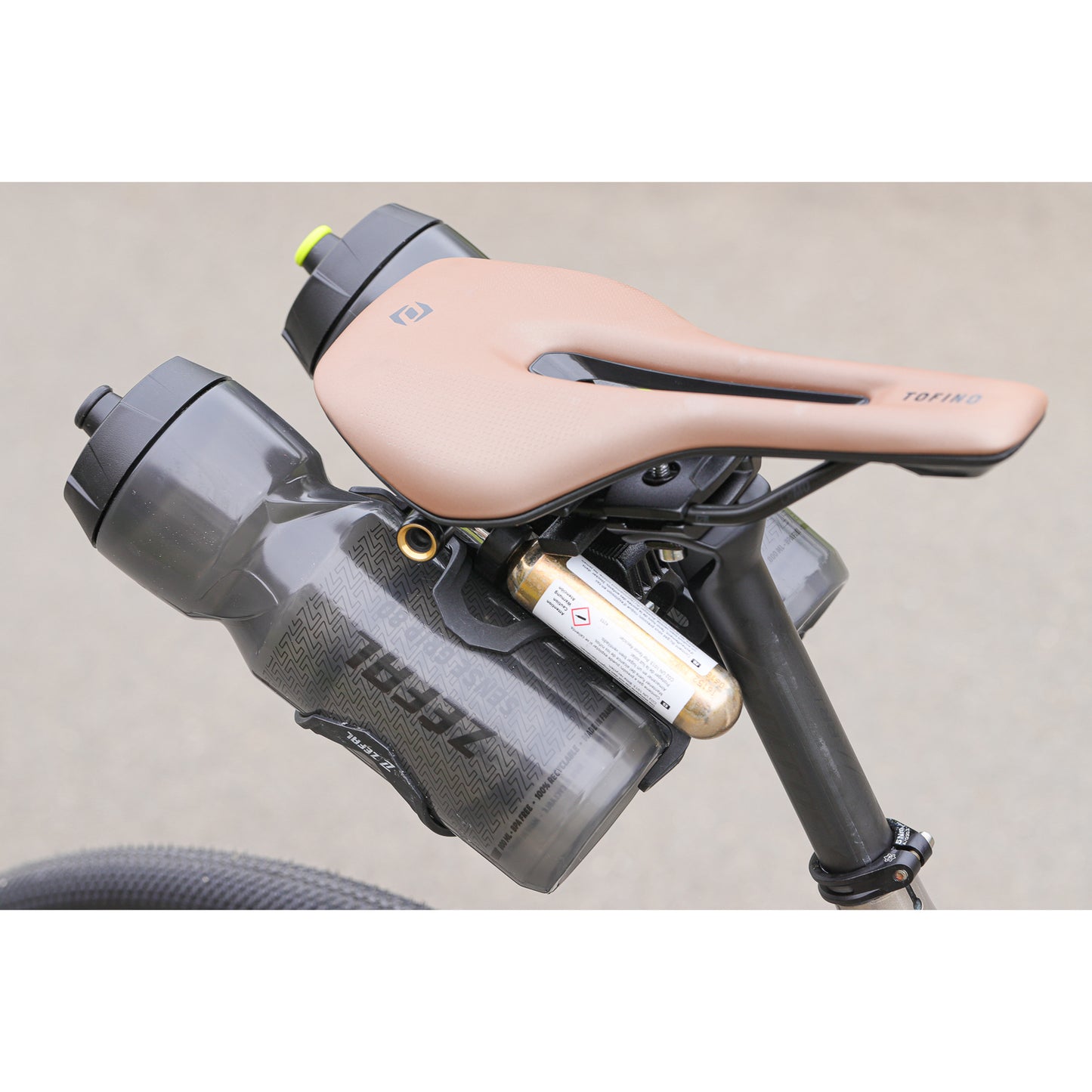 Kit porte-bidon Zefal Tri Bottle Cage triathlon