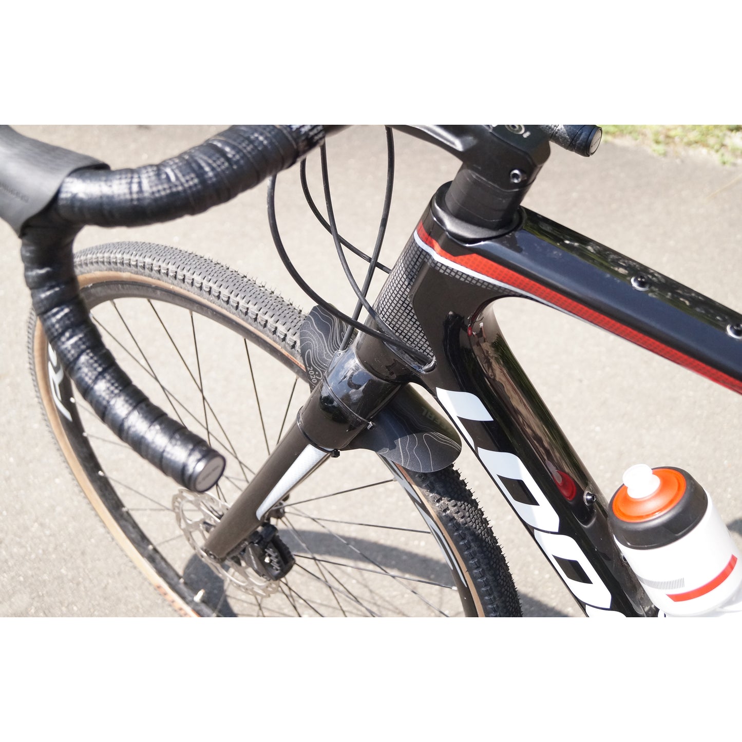 Garde-boue gravel avant Zéfal Shield Lite Front noir