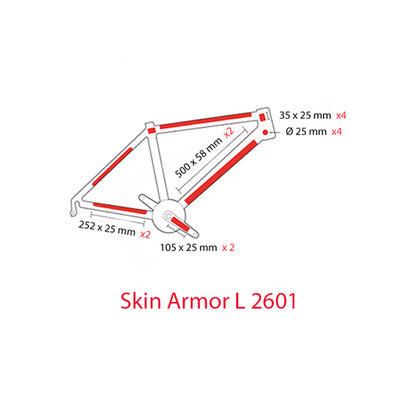 Protection cadre Skin Armor L mat Zefal