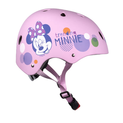 Casque vélo enfant Disney v3 minnie rose avec molette réglage