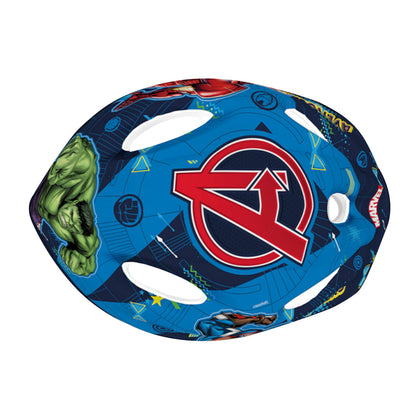 Casque vélo enfant Disney v2 avengers bleu avec molette réglage