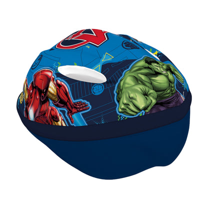 Casque vélo enfant Disney v2 avengers bleu avec molette réglage