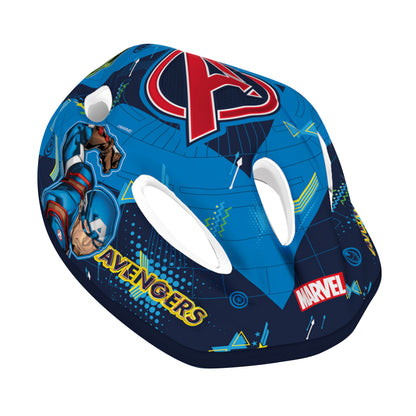 Casque vélo enfant Disney v2 avengers bleu avec molette réglage