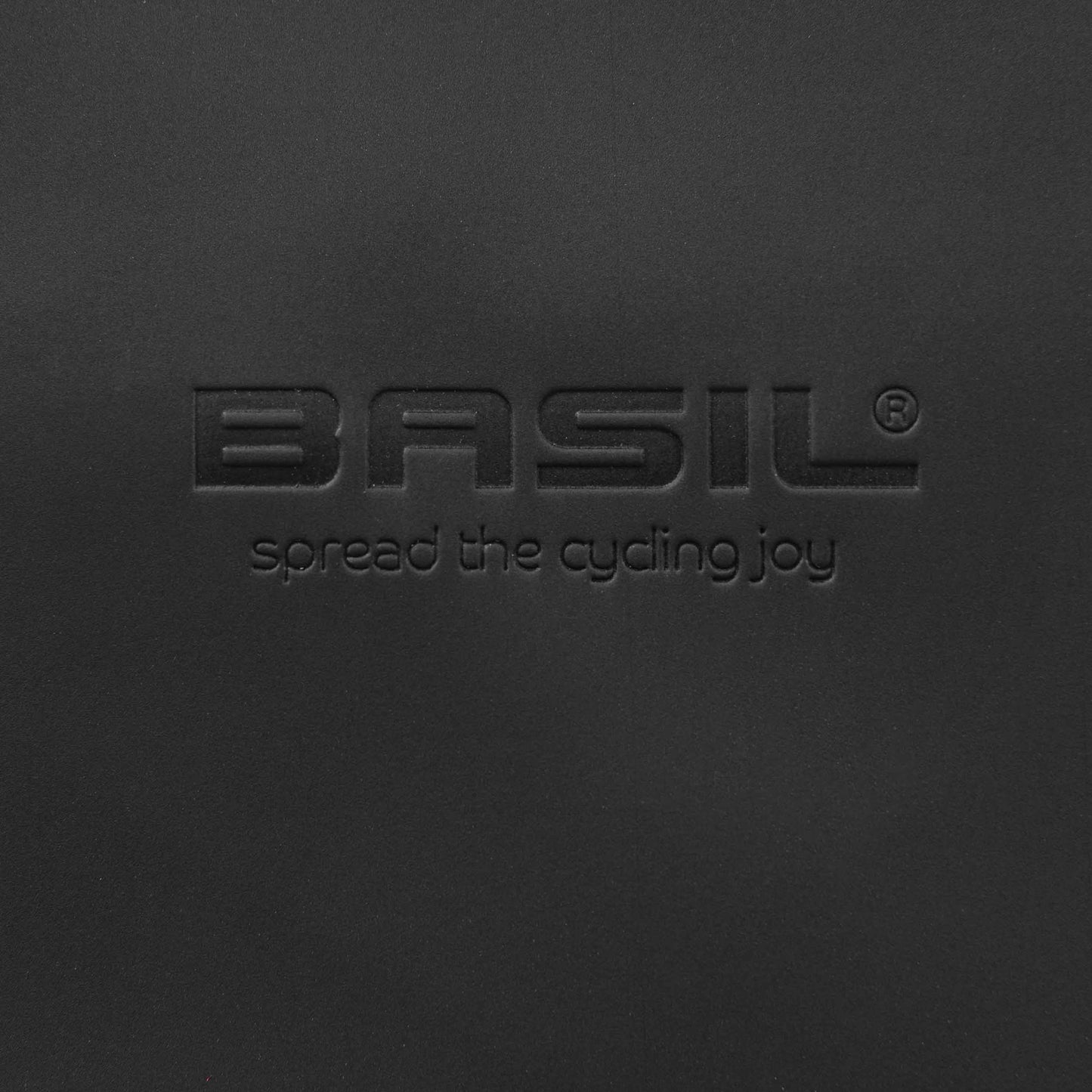 Basil Soho Double Pannier 41L Black Rack Mount MIK System 31x12x37cm with LED lighting