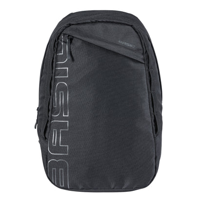Sacoche arrière vélo latérale sac à dos Basil flex backpack noir 17l fixation hook sur porte bagage