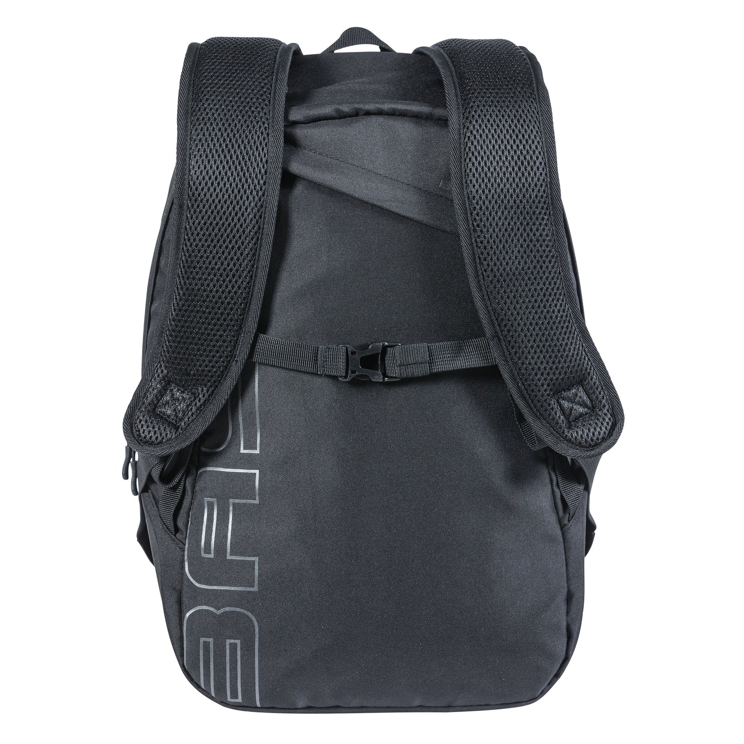 Sacoche arrière vélo latérale sac à dos Basil flex backpack noir 17l fixation hook sur porte bagage