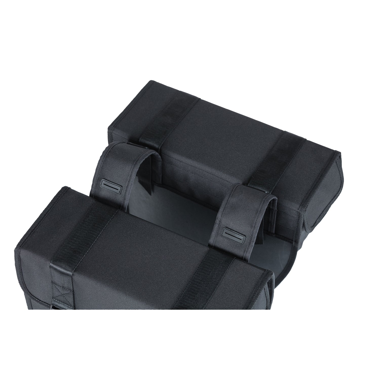 Basil Tour Double Pannier 28L Black 34x14x34cm Rack Mount