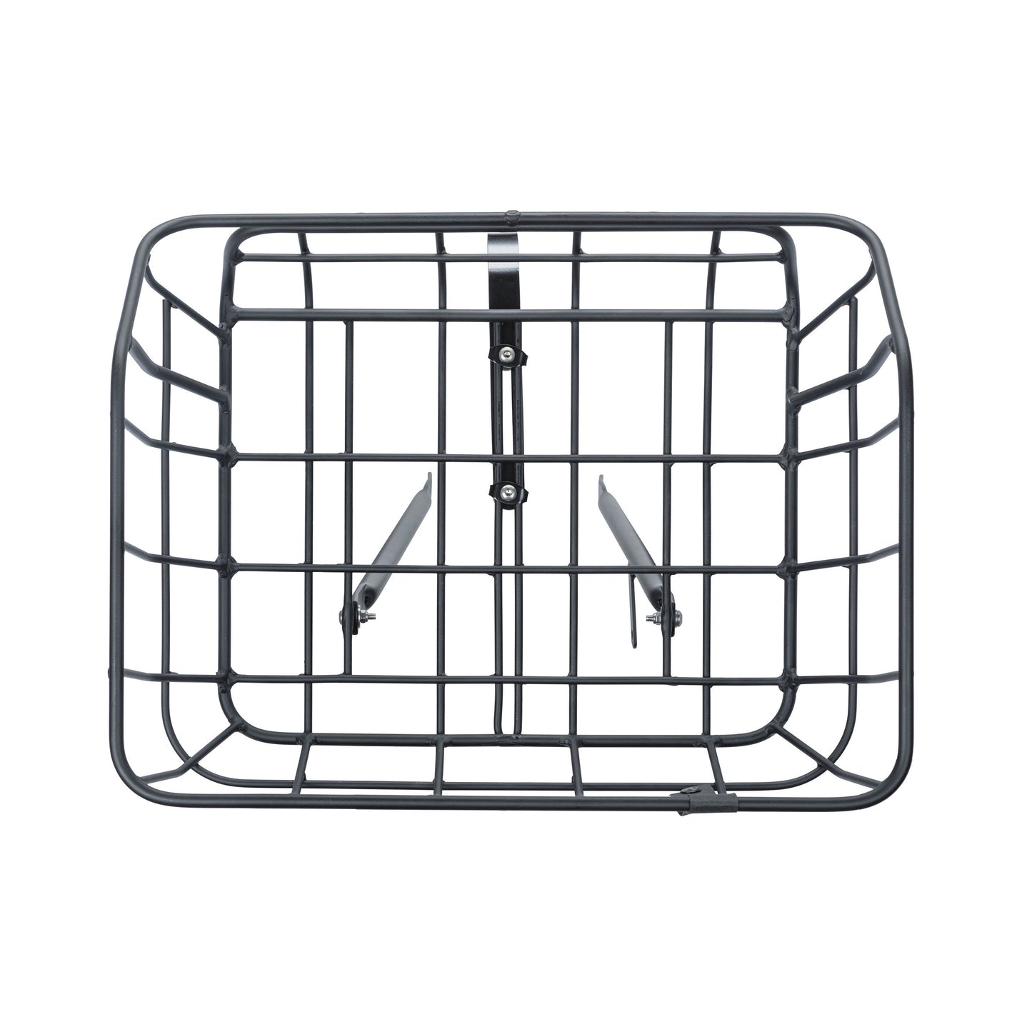 Porte-bagage vélo avant Basil Portland panier 25L noir mat