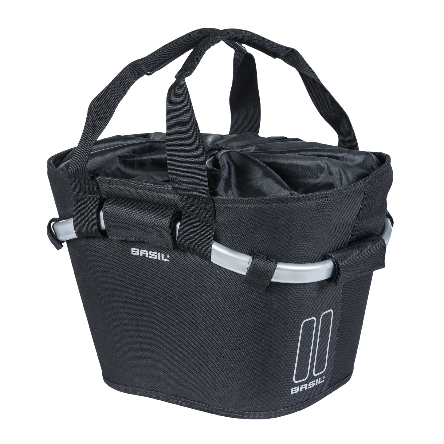 Panier avant toile Basil 2Day 15L pour Klickfix