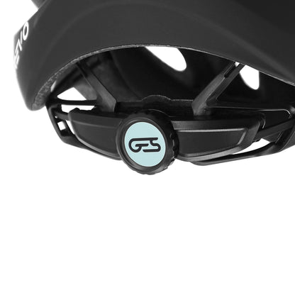 Casque vélo adulte Ges VTT-gravel revo blanc in-mold avec visière et fit-système