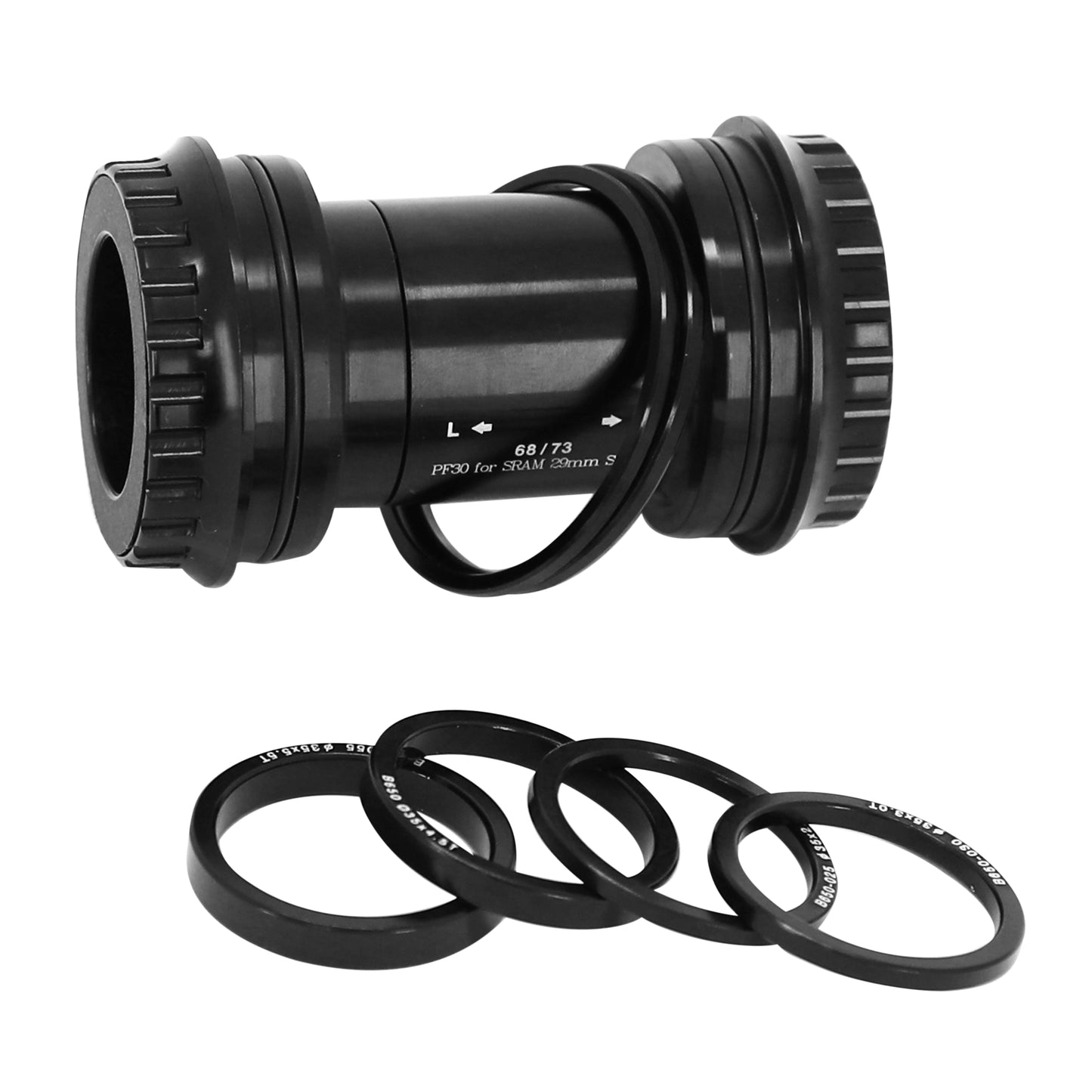 Cuvette intégrée boîtier VTT à emboîter-pf30 PCP boîte 68-73 diam 46 pour axe 29mm pour Sram dub (offre spéciale)
