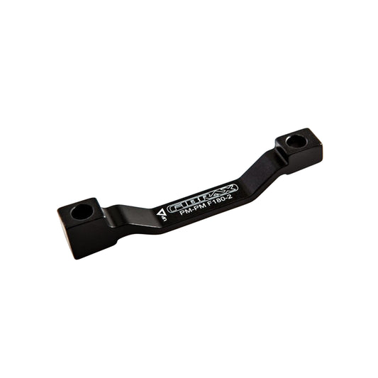 Adaptateur / réhausse frein à disque VTT post-mount avant Fibrax sur fourche étrier 160mm pour disque 180mm