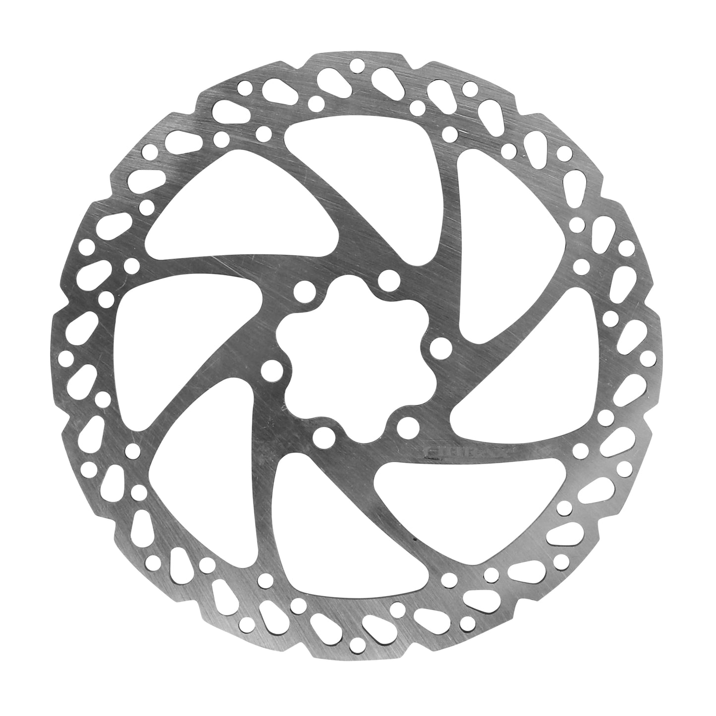 Disque de frein VTT 6 trous Fibrax compatible Shimano et autres 160mm