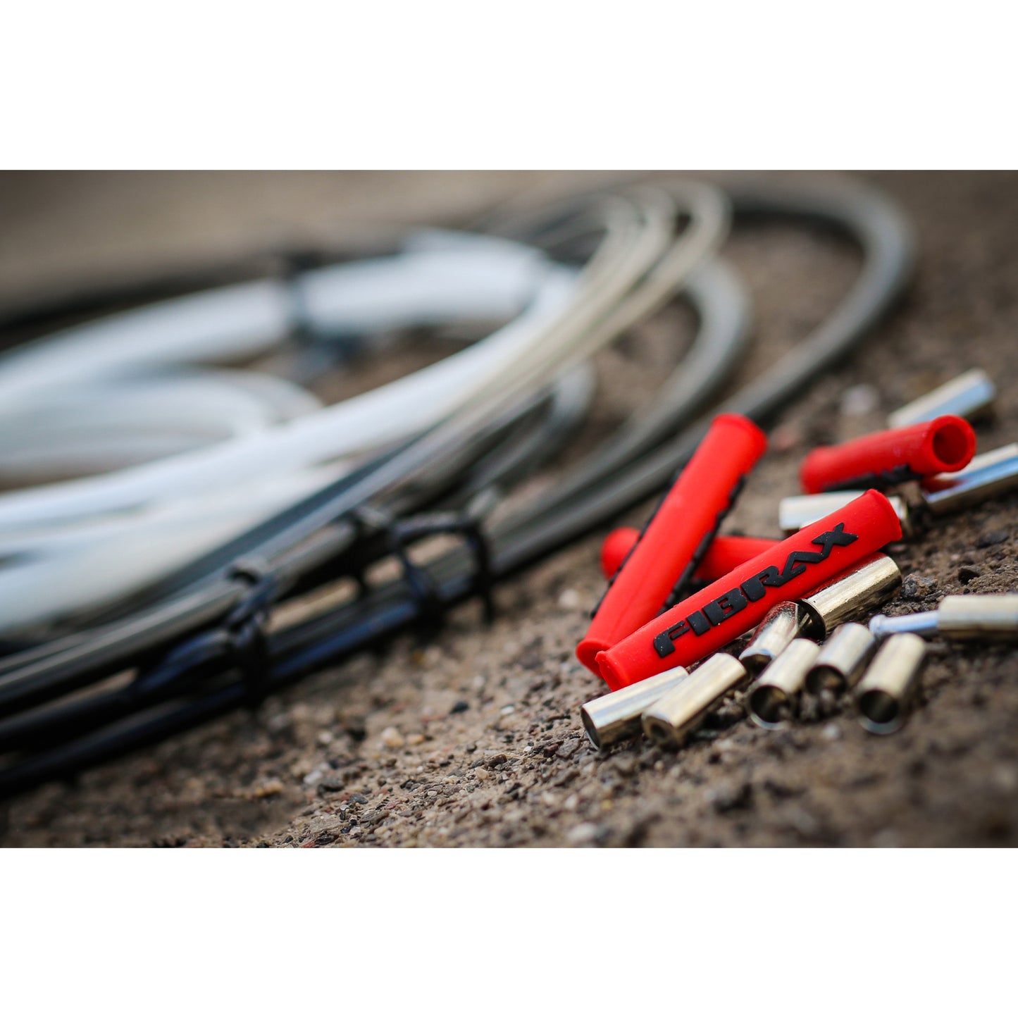Fibrax Pro-formance sealed derailleur cable set (2 cables-2 housing kit)