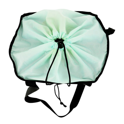 Hapo.G black canvas front basket for e-bikes