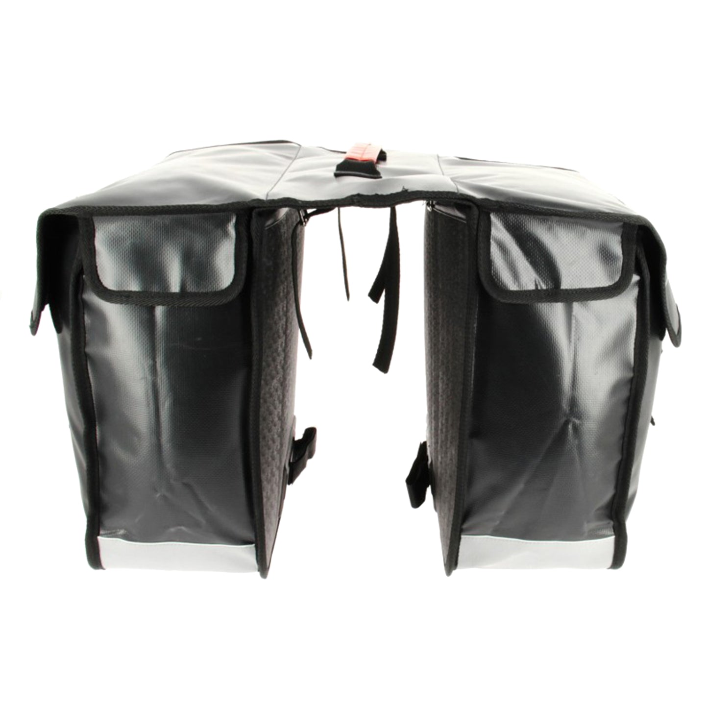 Sacoche arrière vélo double rigide Hapo.g 32l noir waterproof fixation velcros sur porte bagage