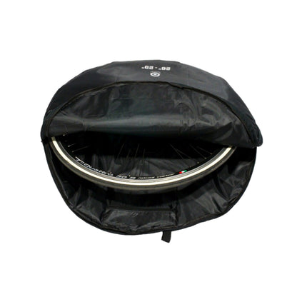 Housse de protection roue vélo Hapo G noir 26 à 29 pouces