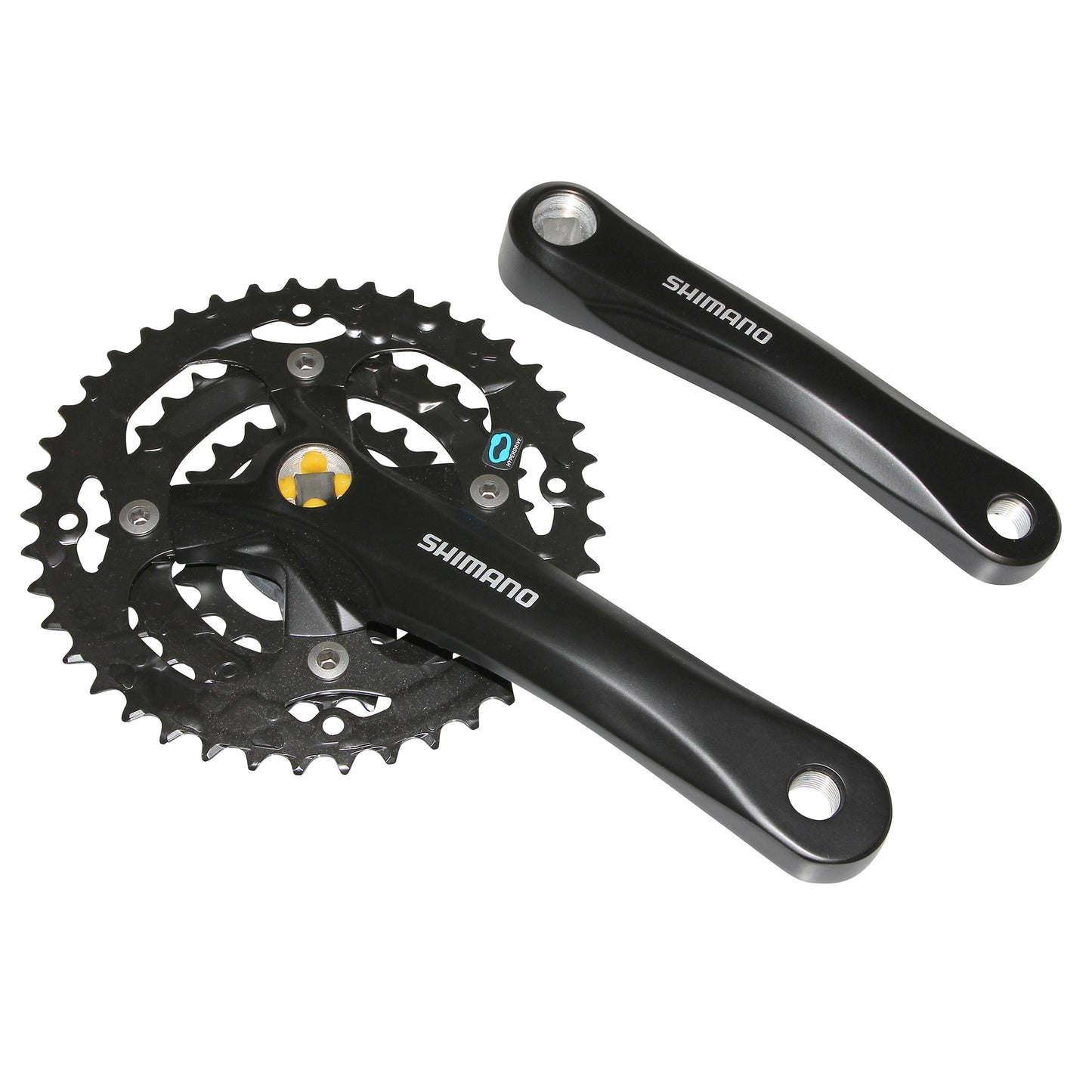 Pédalier VTT Shimano Acera M361 noir 170 42x32x22 boîtier 123