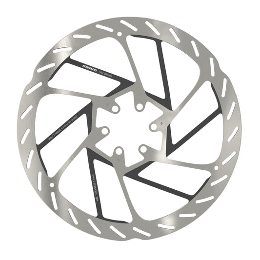 Disque de frein VTT 6 trous SRAM HS2 200mm argent bord arrondi