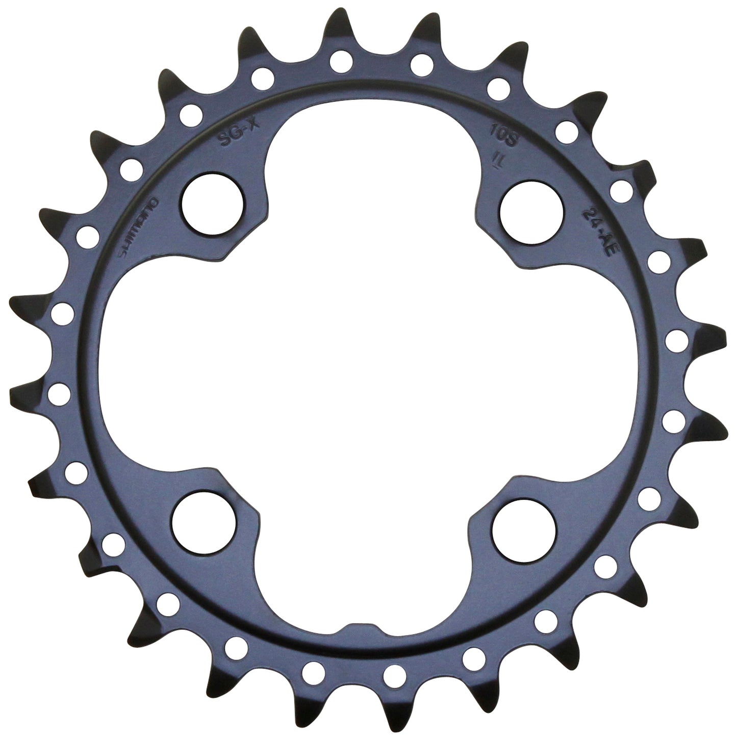 MTB Chainring 4-bolt BCD64 for Shimano SLX M660 XT M780 24T