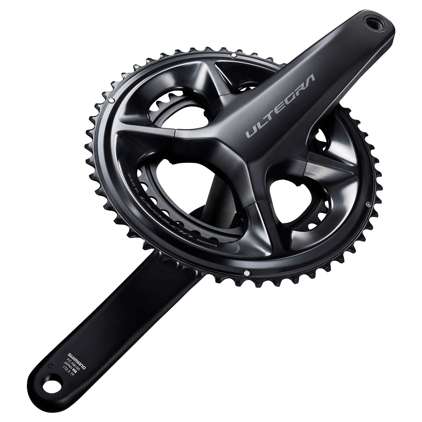 Shimano Ultegra R8100 Road Crankset Black 165 52x36