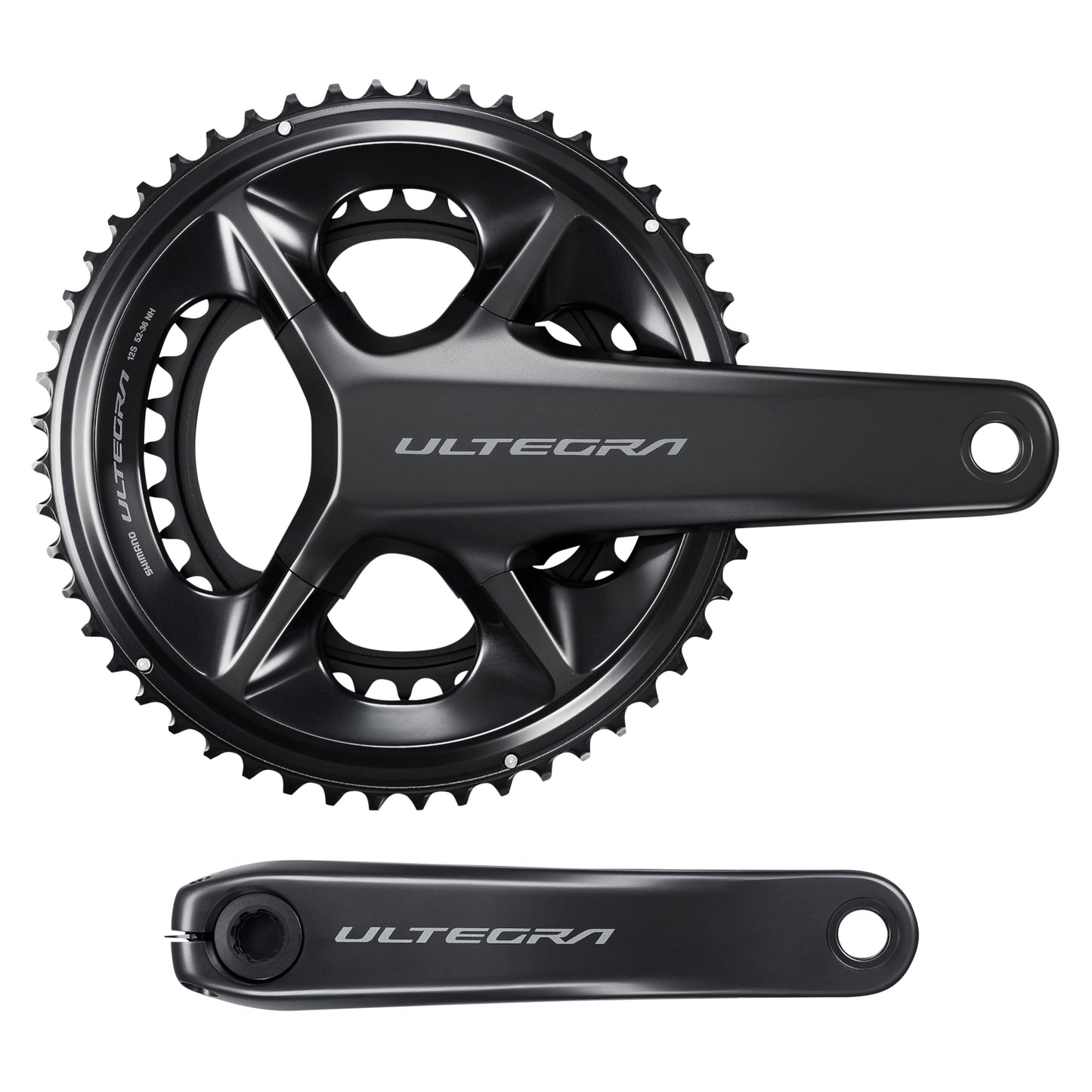Pédalier route Shimano Ultegra R8100 noir 175 52x36