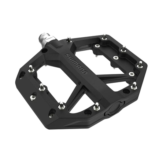 Shimano GR400 Flat MTB Gravel Pedals Black Aluminum