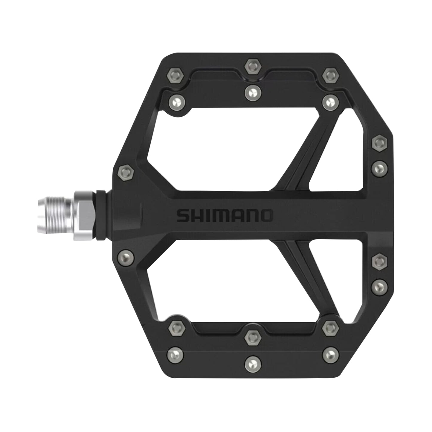 Pédale gravel VTT plate Shimano GR400 alu noir