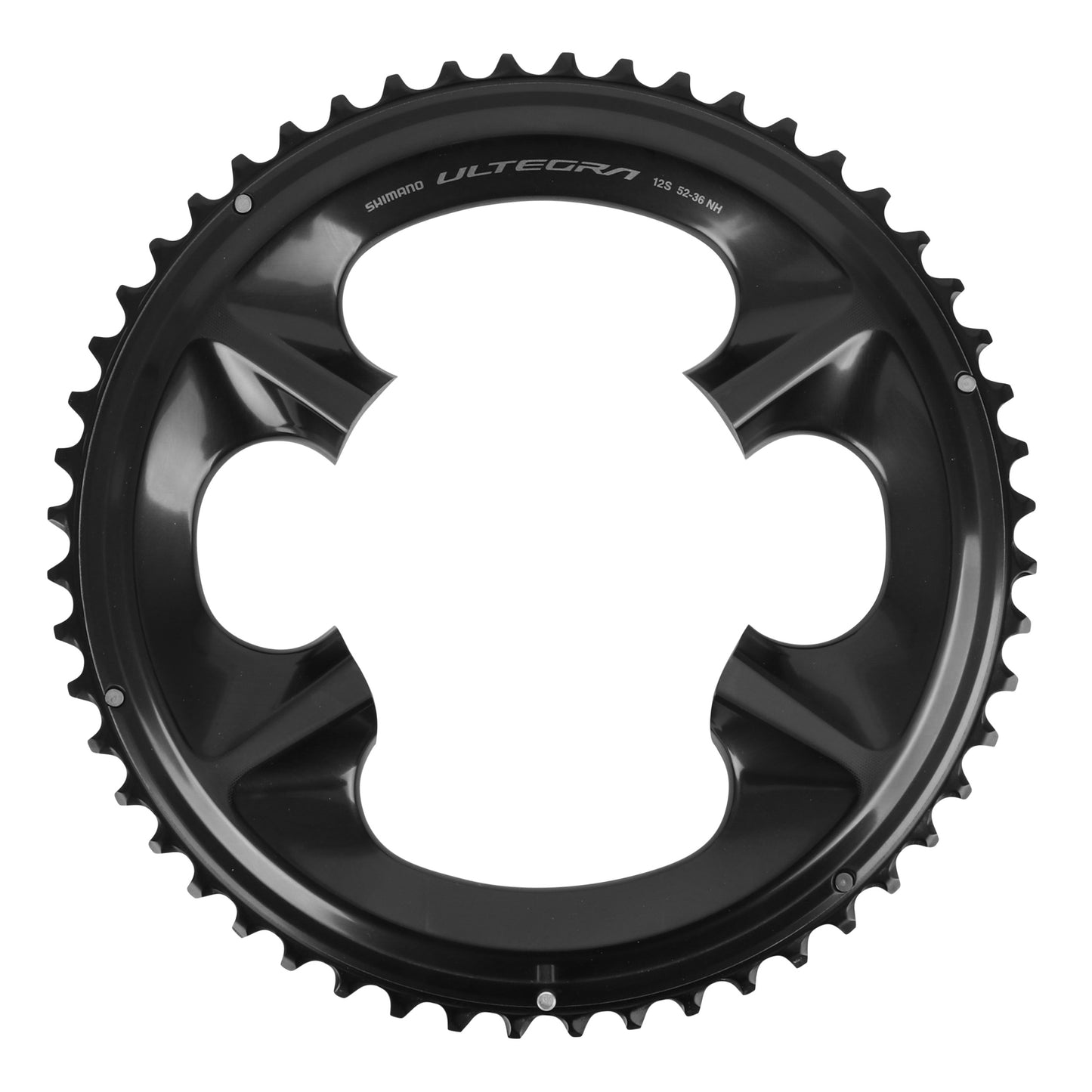 Plateau route 4 bras D110 pour Shimano Ultegra R8100 52D 12V