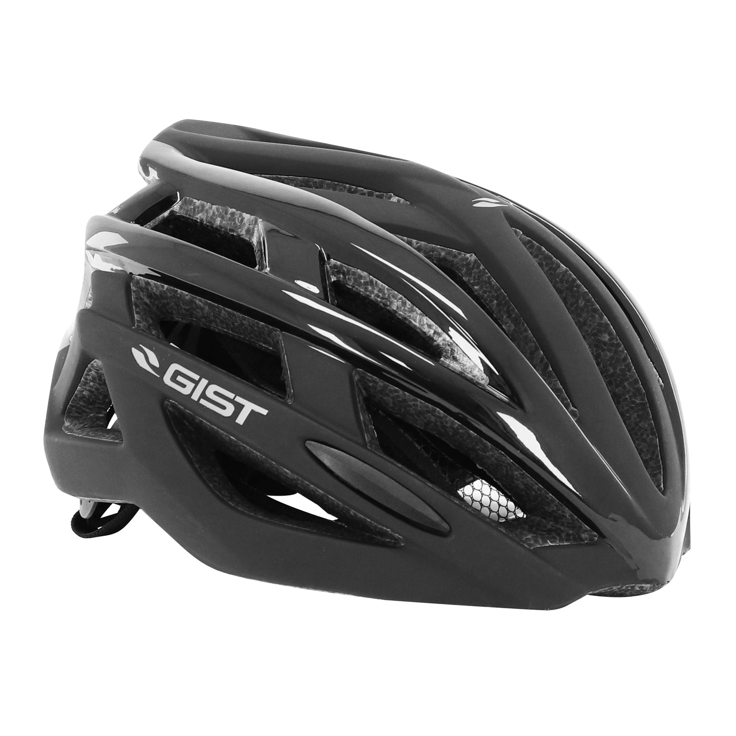 Casque vélo adulte Gist route planet noir in-mold