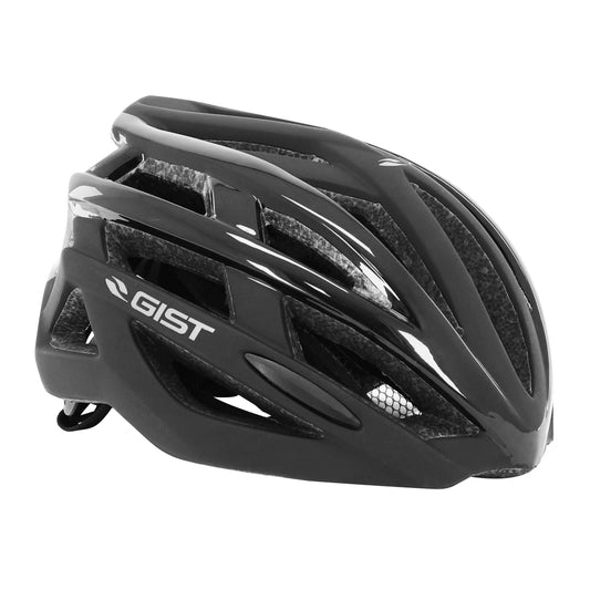 Gist Planet Black In-Mold Adult Road Cycling Helmet