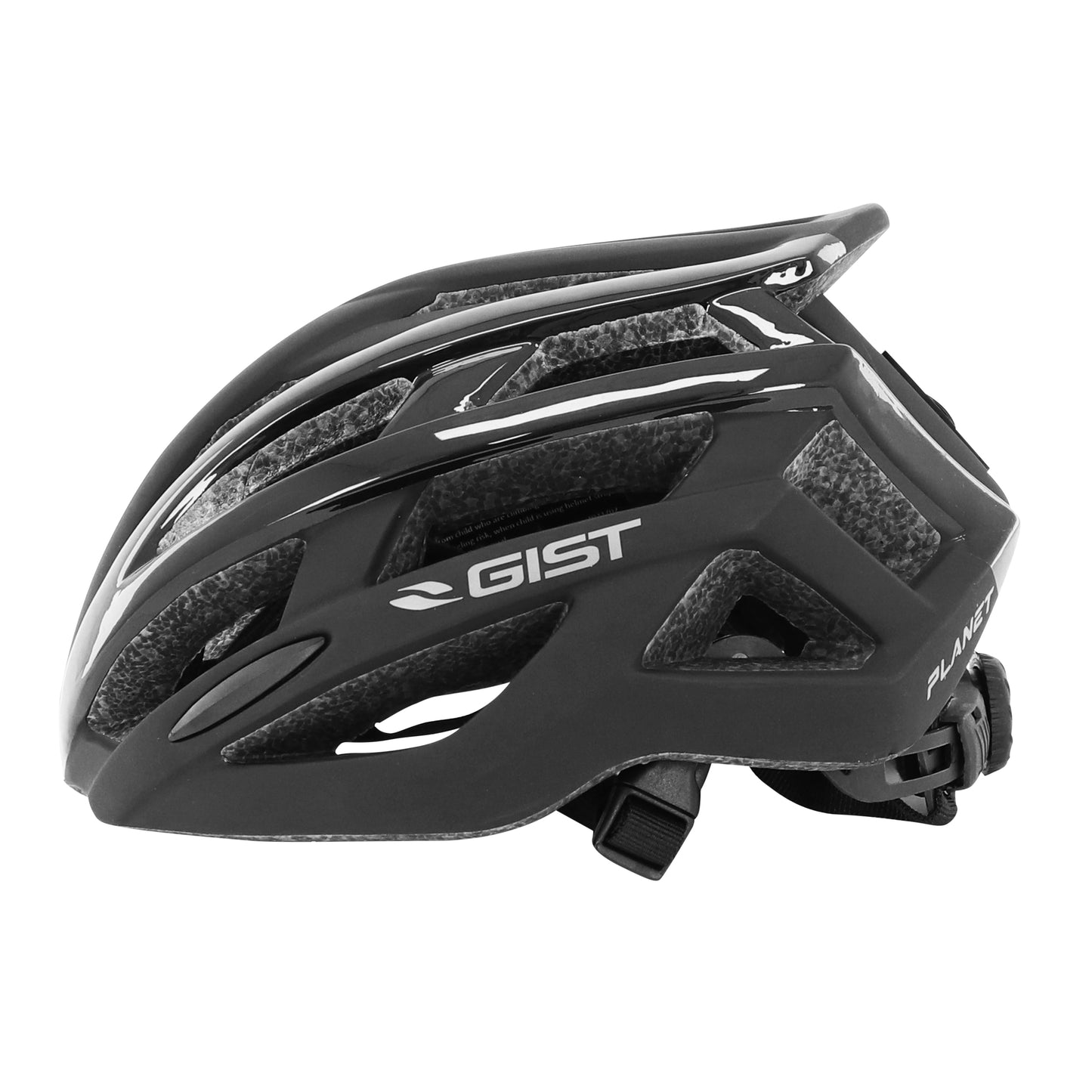 Casque vélo adulte Gist route planet noir in-mold