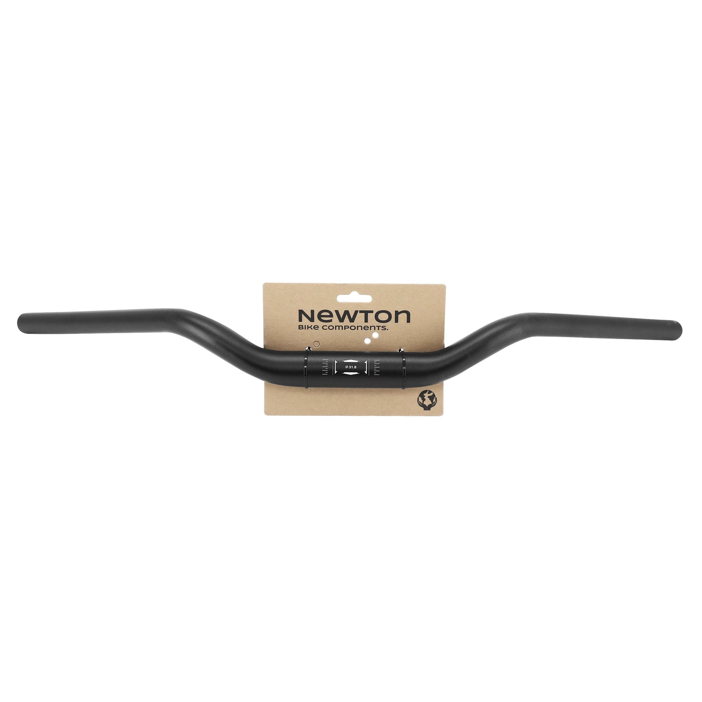 Cintre City - Newton black-brown seagull aluminium black 31.8 L660mm