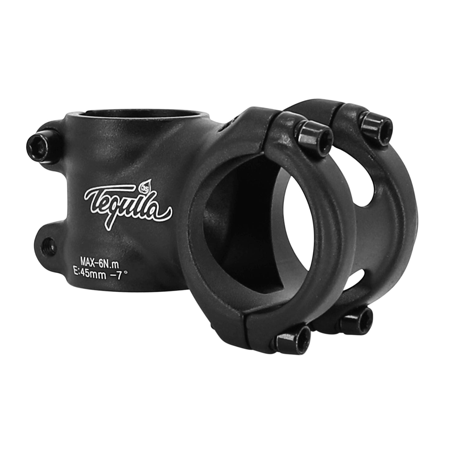 Zoom Tequila DH black MTB stem for 35 L45 handlebar