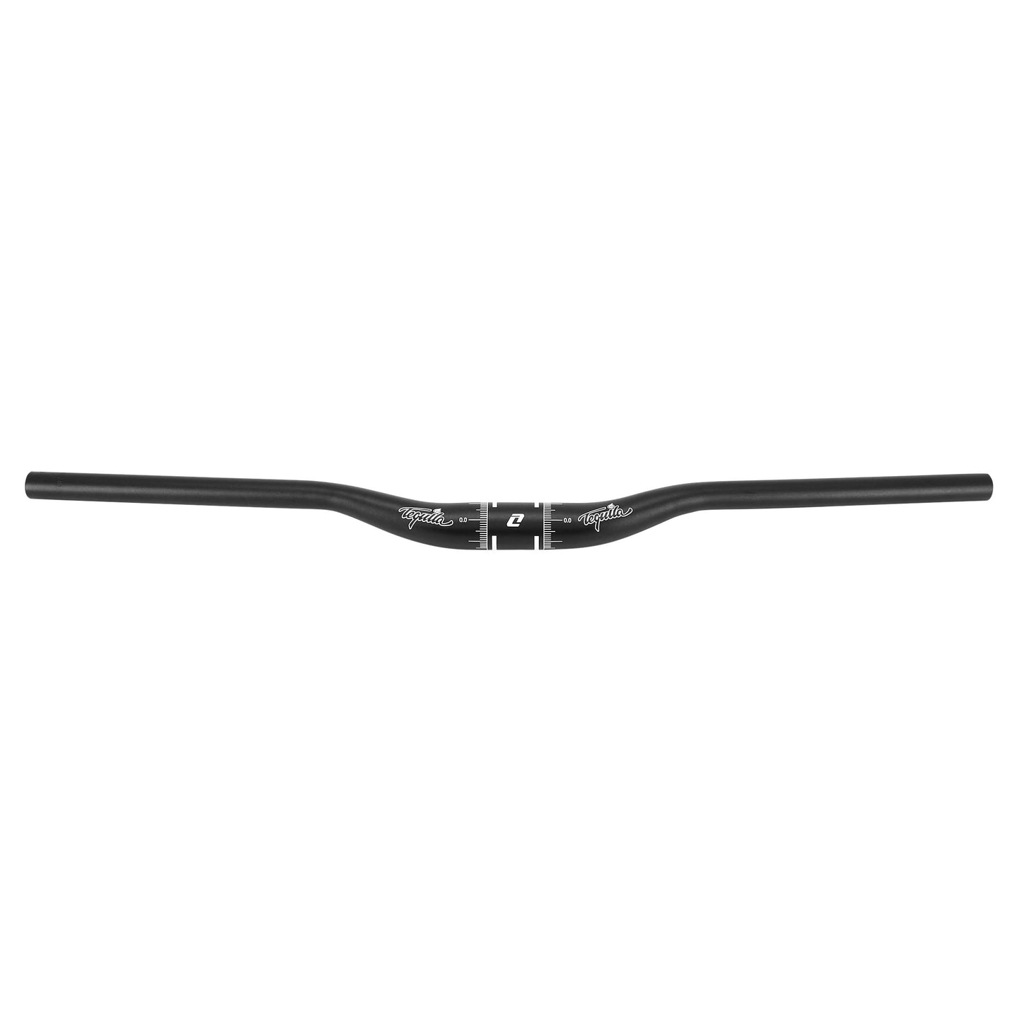 Cintre VTT demi relève tequila alu noir 35mm l740mm