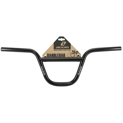 Cintre BMX kalin acier noir fixation potence 22,2mm hauteur 160mm largeur 620mm