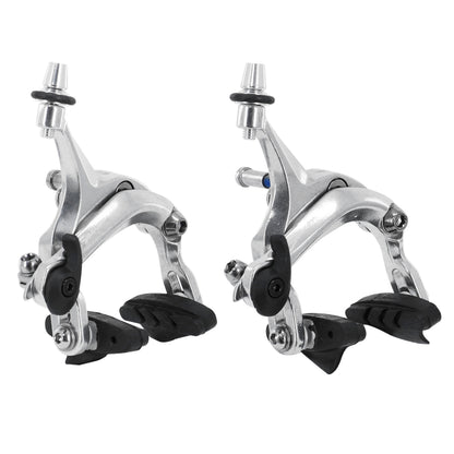 Etrier frein route Saccon dual pivot alu argent 47/57mm (paire)