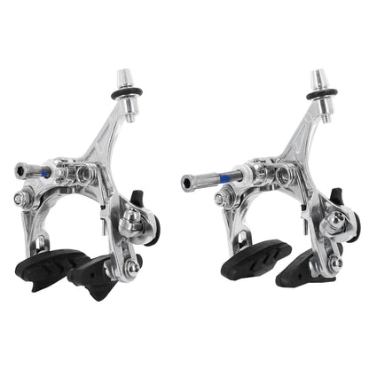 Etrier frein route Saccon dual pivot alu argent 47/57mm (paire)